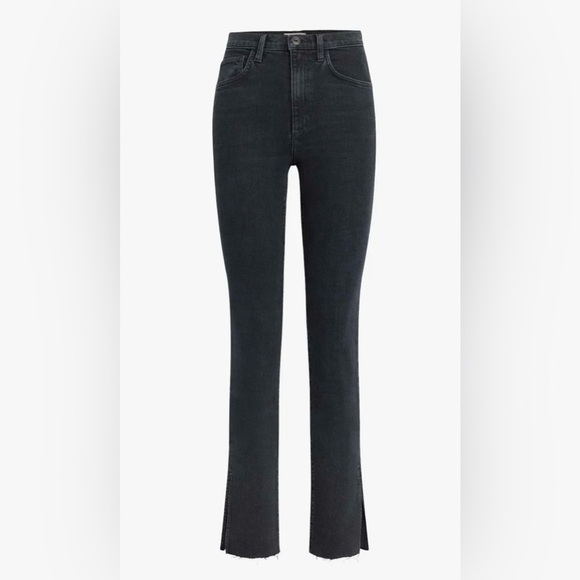 Favorite Daughter Valentina Jeans Black Boulder Wash size 29 high rise NWT - Picture 4 of 11